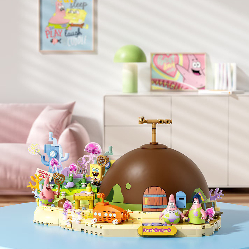 Kids Education Gift - Bob Esponja Patrick Star Rock casa