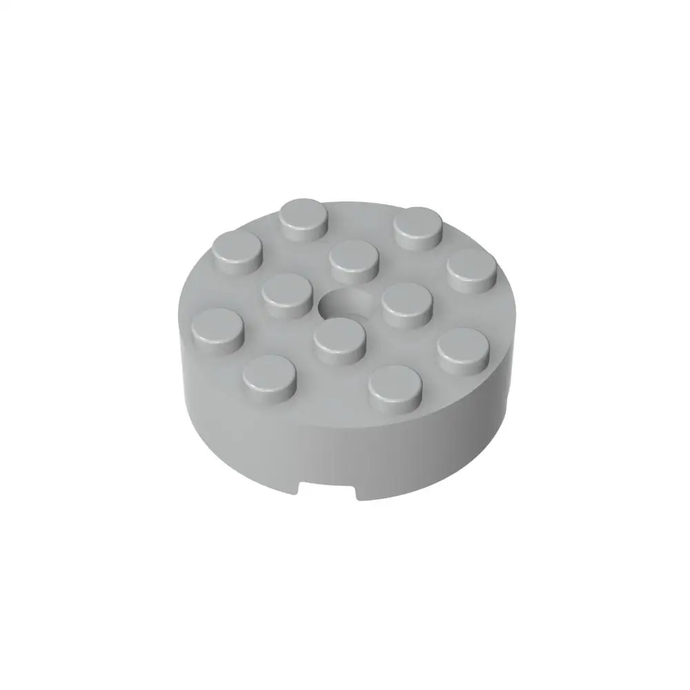 Kids Education Centre - Gobricks, 1 Uds., ladrillo redondo, 4x4