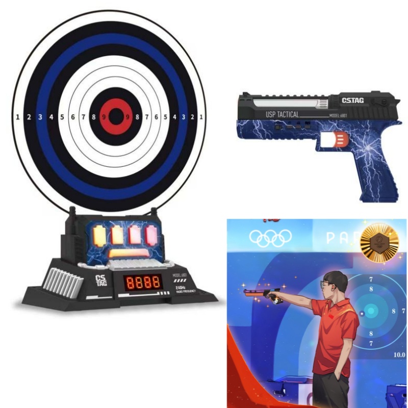 Kids Education Gift - CSTAG AI-Juego de pistola láser para
