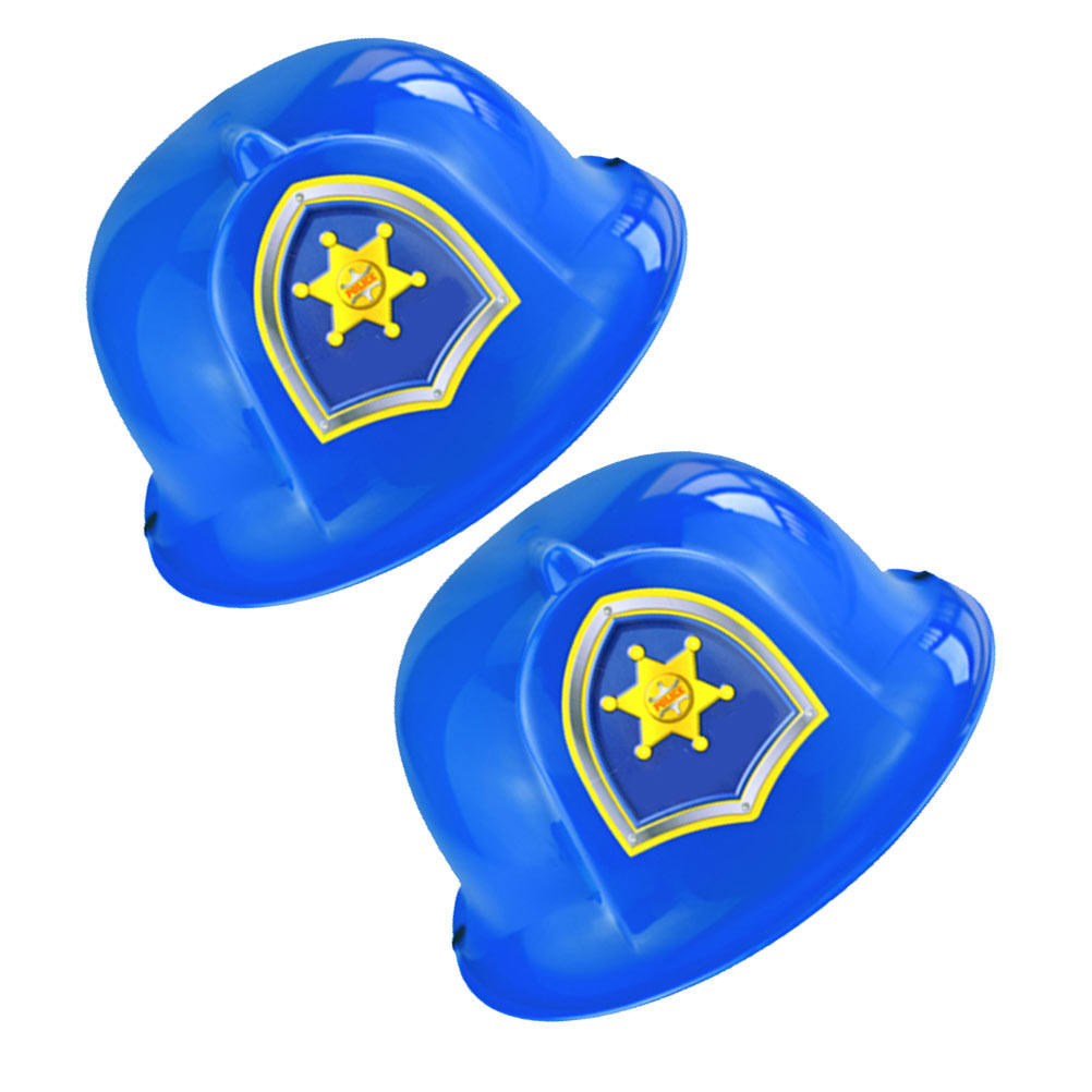 Kids Education Gift - 2 Gorros de Policía para Niños,