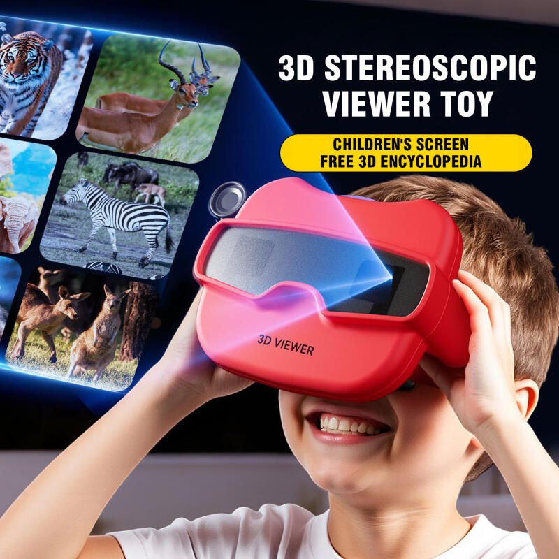 Kids Education Reels - Visor de Películas Estereoscópicas 3D con