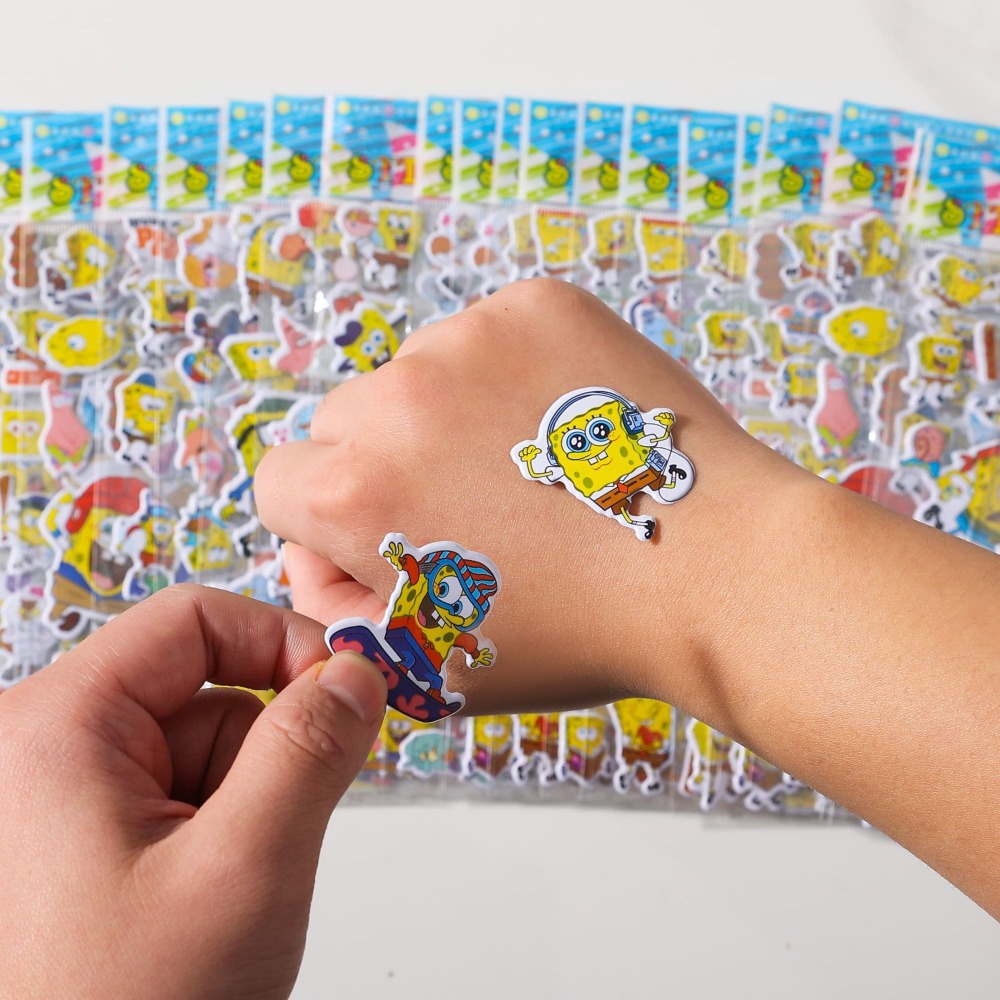Kids Education Movies - Paquete de 12 Pegatinas 3D de