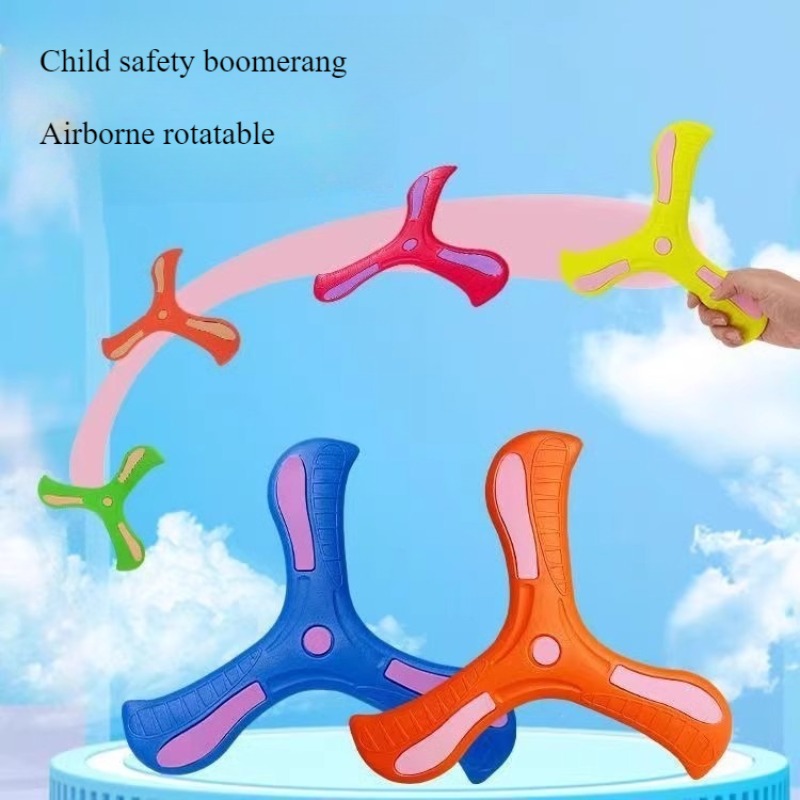 Kids Education Gift - Boomerang para niños, cruz suave de
