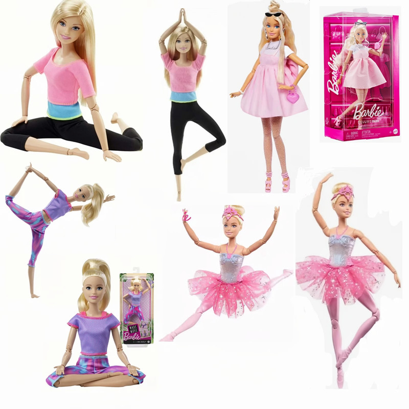 Kids Education Movies - Muñeca Barbie auténtica con poses de
