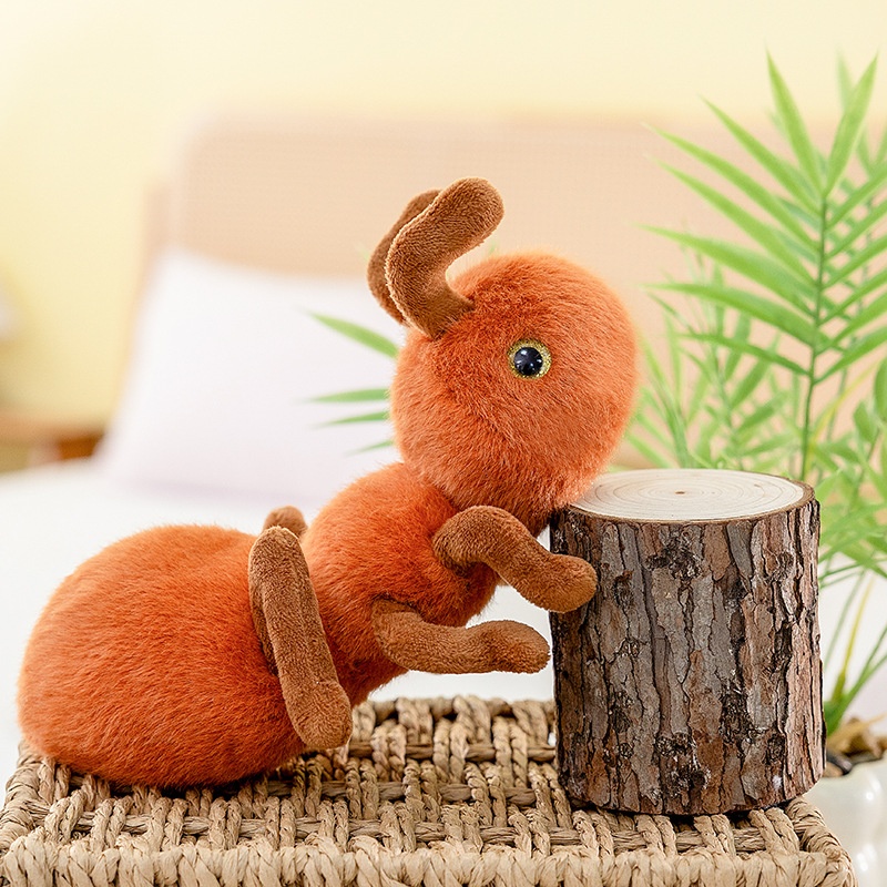 Kids Education Movies - Peluche de hormiga bonita de 20cm,