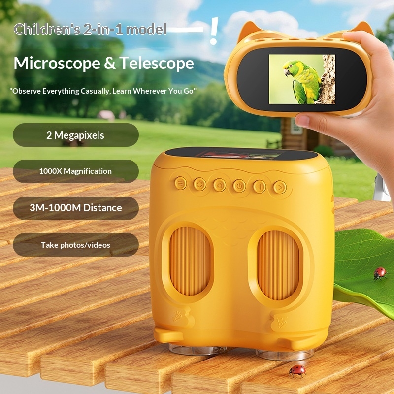 Binoculares Educativos 2 en 1  - Kids Definition Of Education reseña y precio
