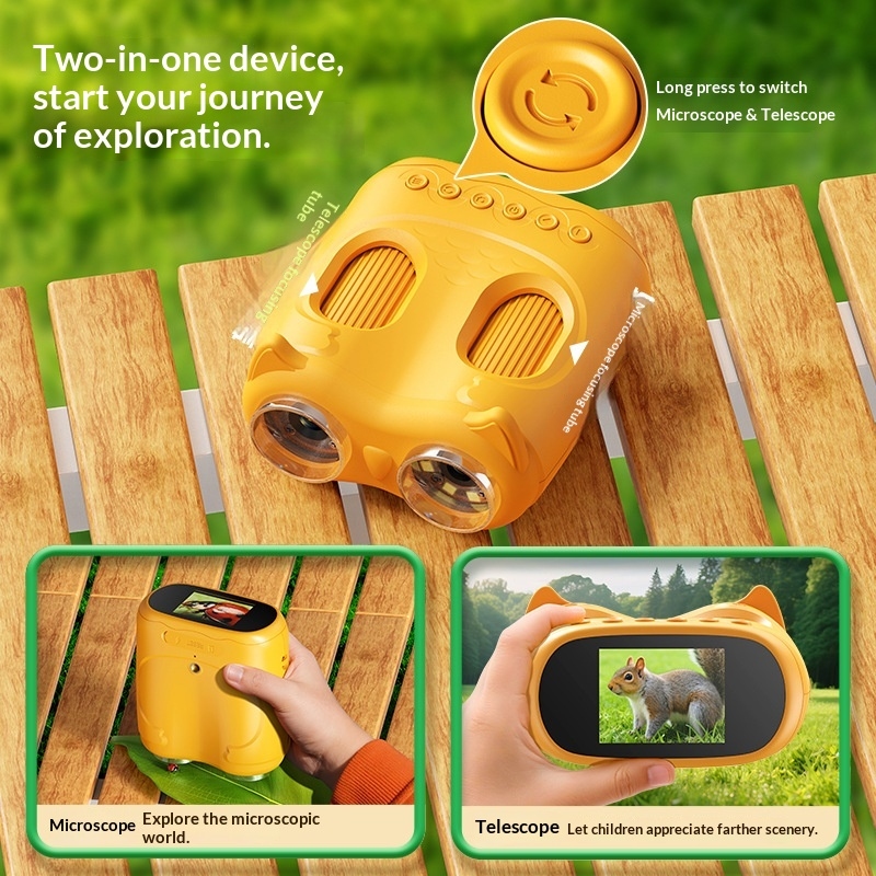 Binoculares Educativos 2 en 1  - Kids Definition Of Education reseña y precio