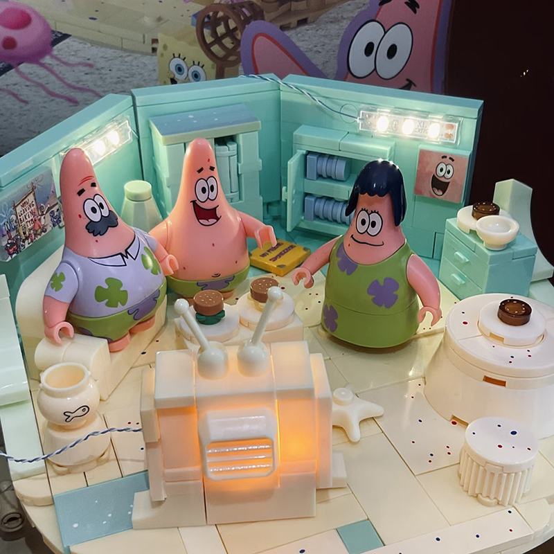 Bob Esponja Patrick Star Rock  - Kids Education Gift reseña y precio