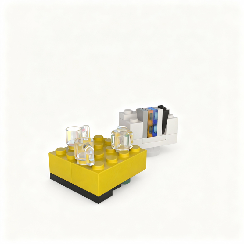 225 Piezas MOC Town, Centro Co - Kids Education Centre reseña y precio