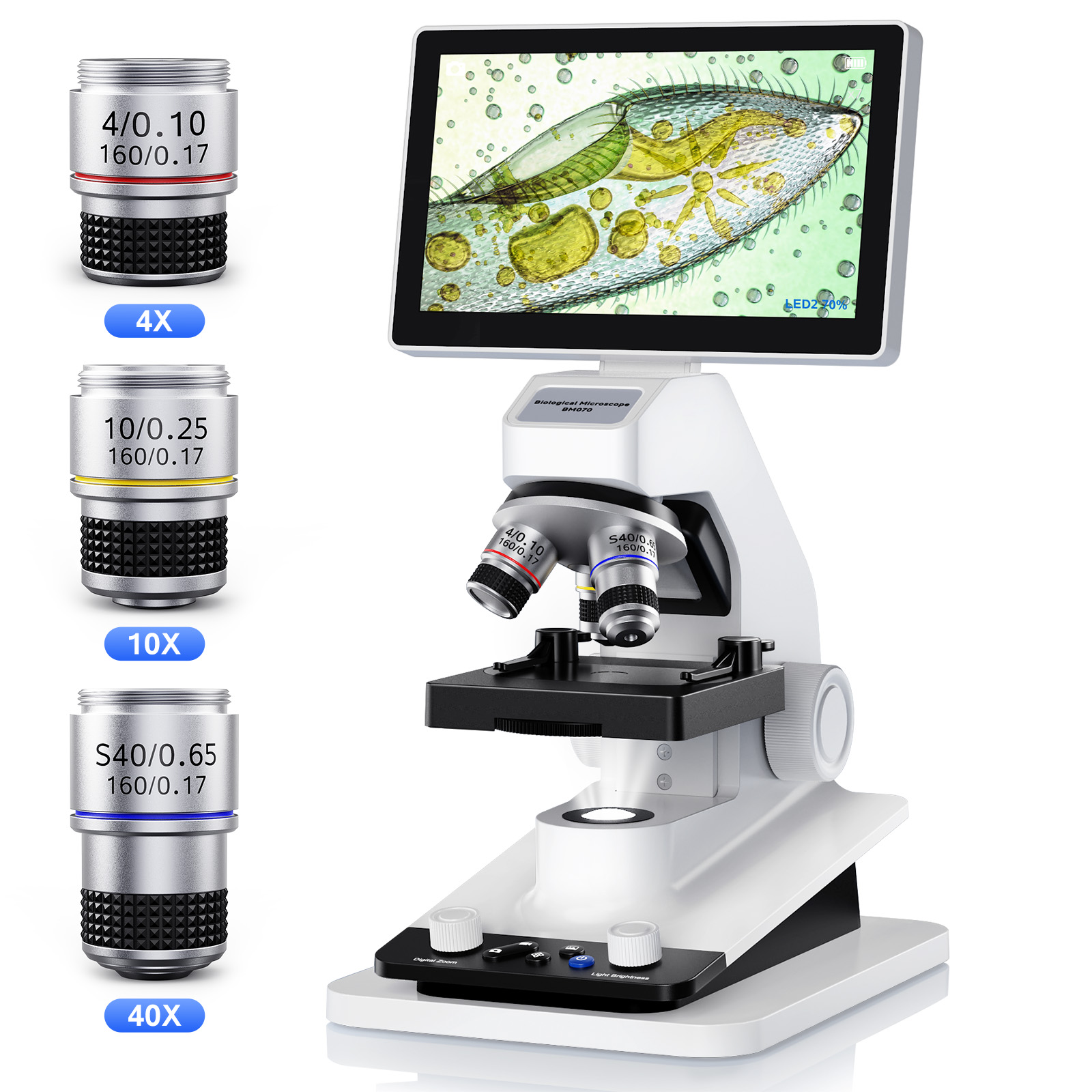 Microscopio Digital USB con Pa - Kids Definition Of Education reseña y precio