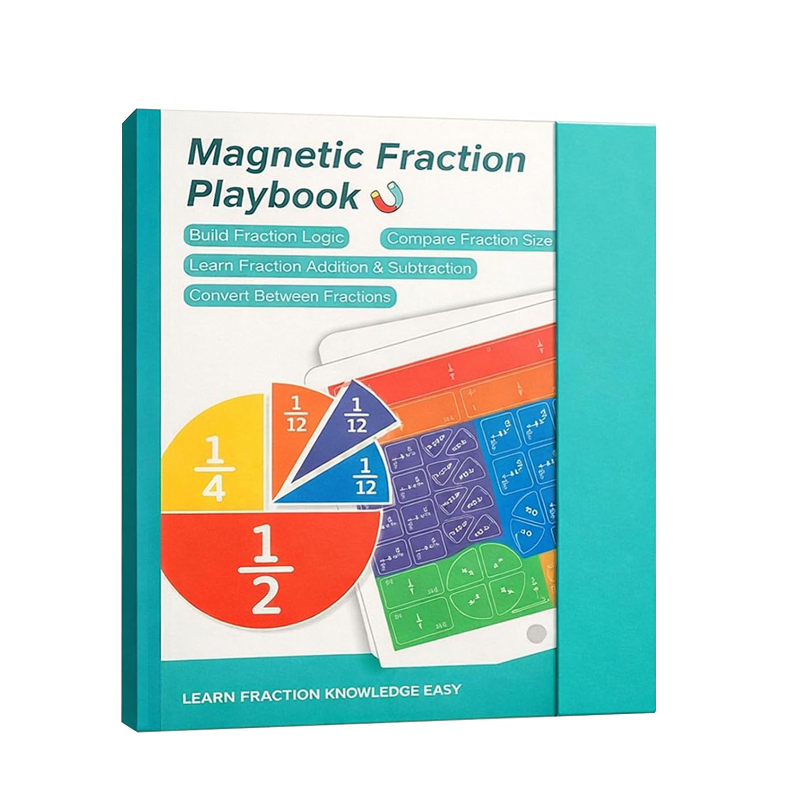 Libro de Fracciones Magnético  - Math Manipulative Set reseña y precio