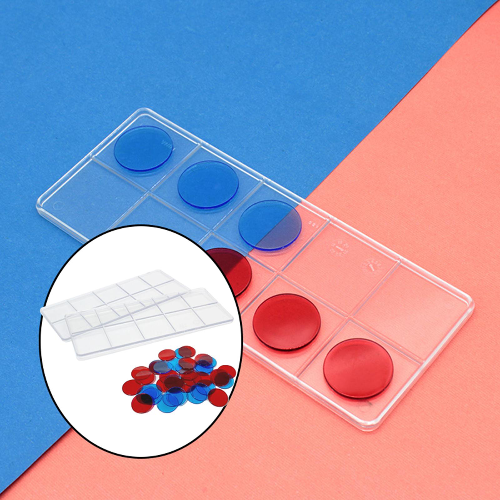 Diez marcos configurados en el - Math Manipulative Set reseña y precio