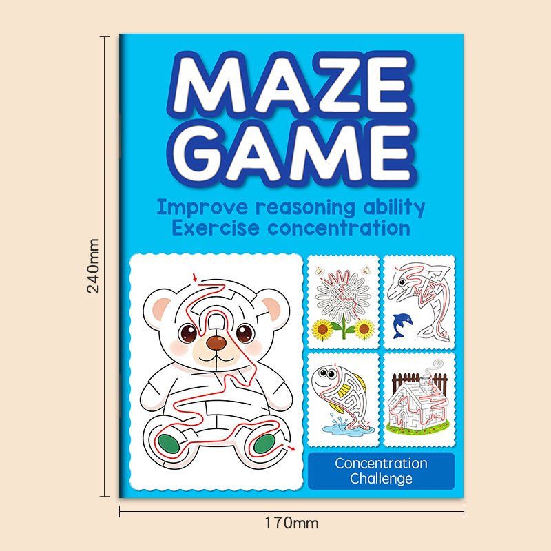 Libro de dibujo Maze Fun para  - Kids Definition Of Education reseña y precio