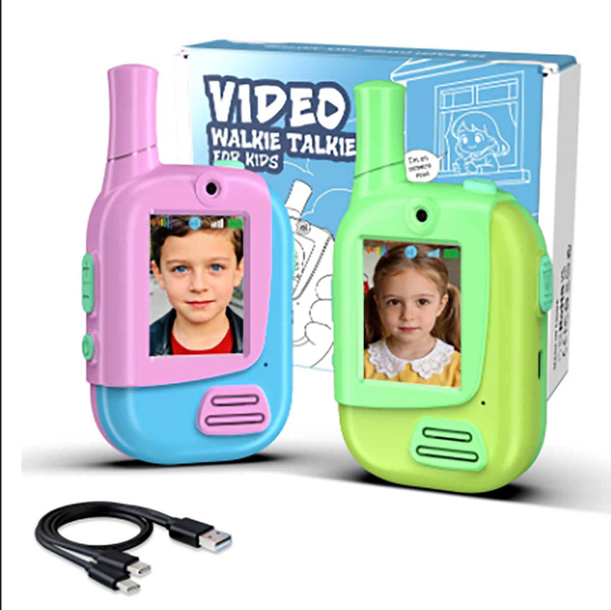 Paquete de 2 Walkie Talkies Re - Kids Educational Game 2 reseña y precio